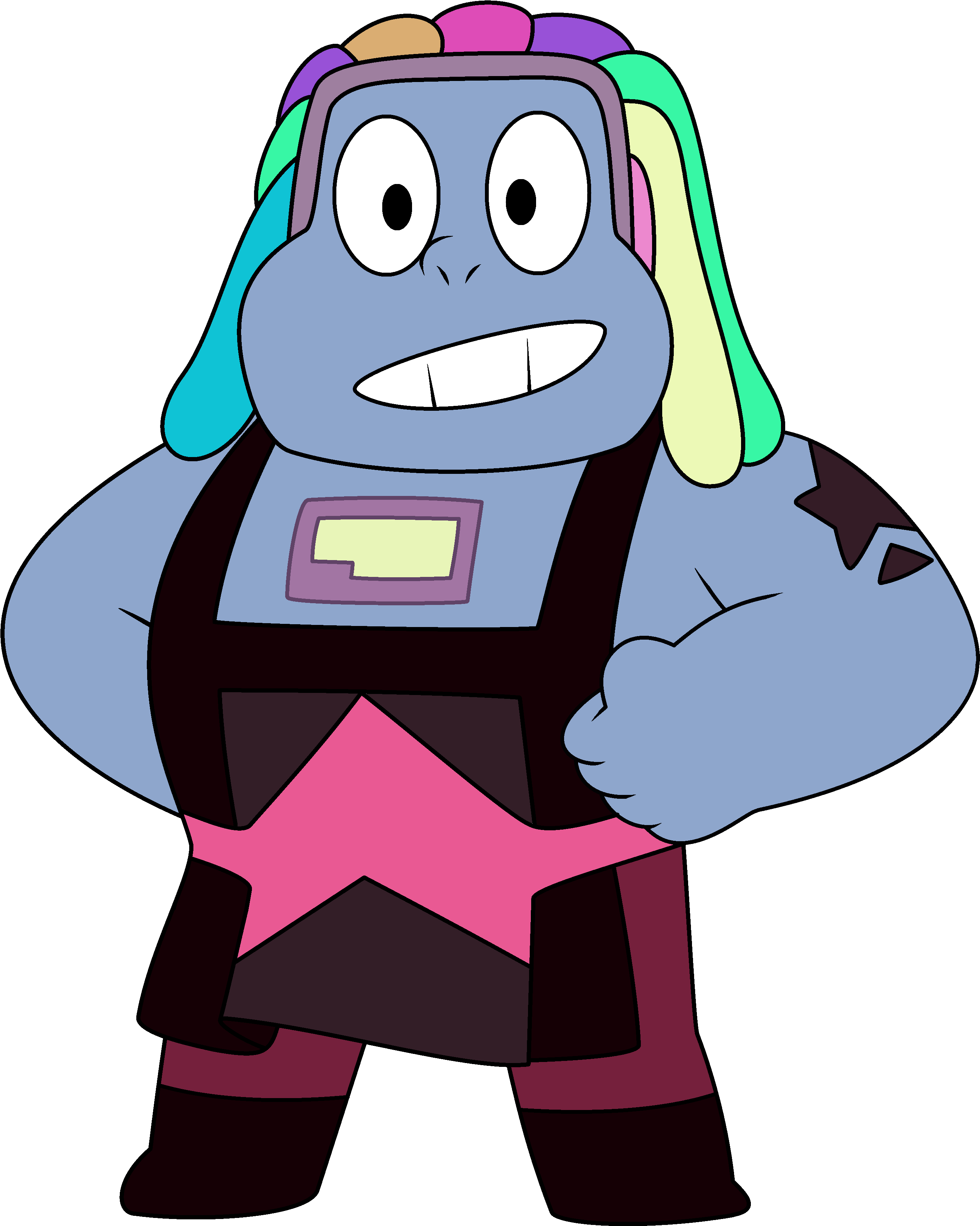 Come One, Come All, Join The Bismuth Cult Today Celebrate - Steven Universe Chibi Bismuth (2863x3800)