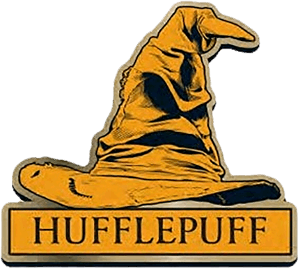 Sorting Hat Harry Potter - Harry Potter - Hufflepuff Sorting Hat Badge (600x600)