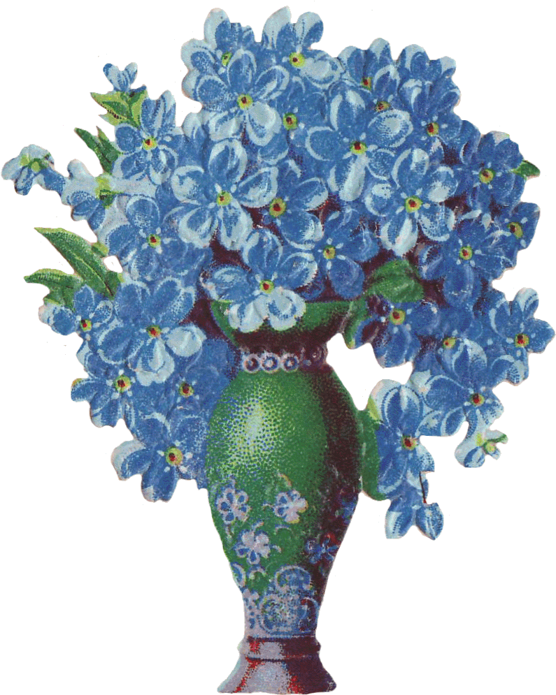 Vase Clipart Victorian - Postcard (834x1056)