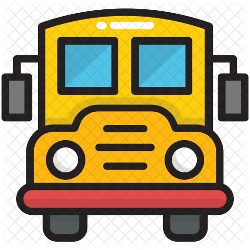 School Bus Icon - Bus (512x512)