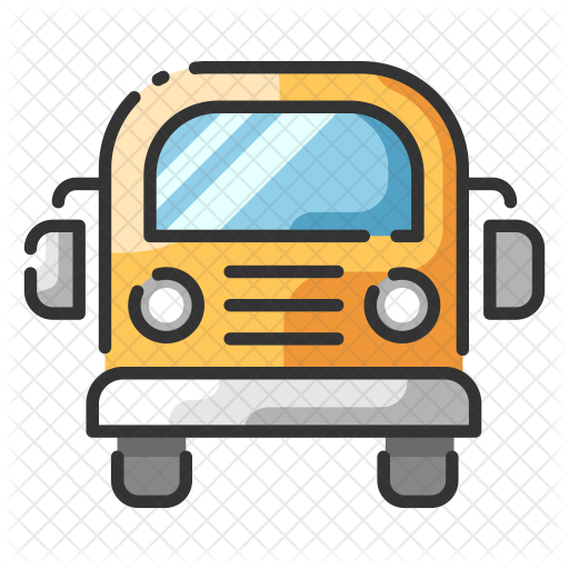 School Bus Icon - School Bus (512x512)