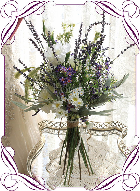 Misty Flowers For Ever After Artificial Wedding Flower - Flower (608x822)