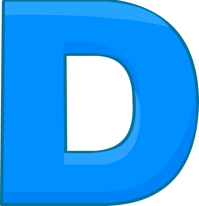 Giant D Asset - Bfdi Giant D (635x655)