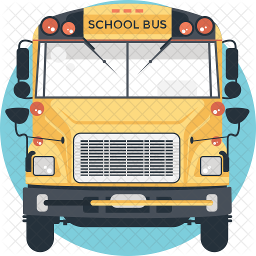 School Bus Icon - Bus (512x512)