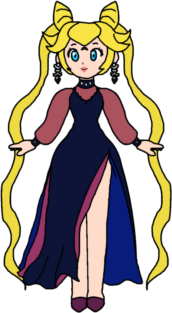 Black Lady By Katlime - Chibiusa (720x1109)