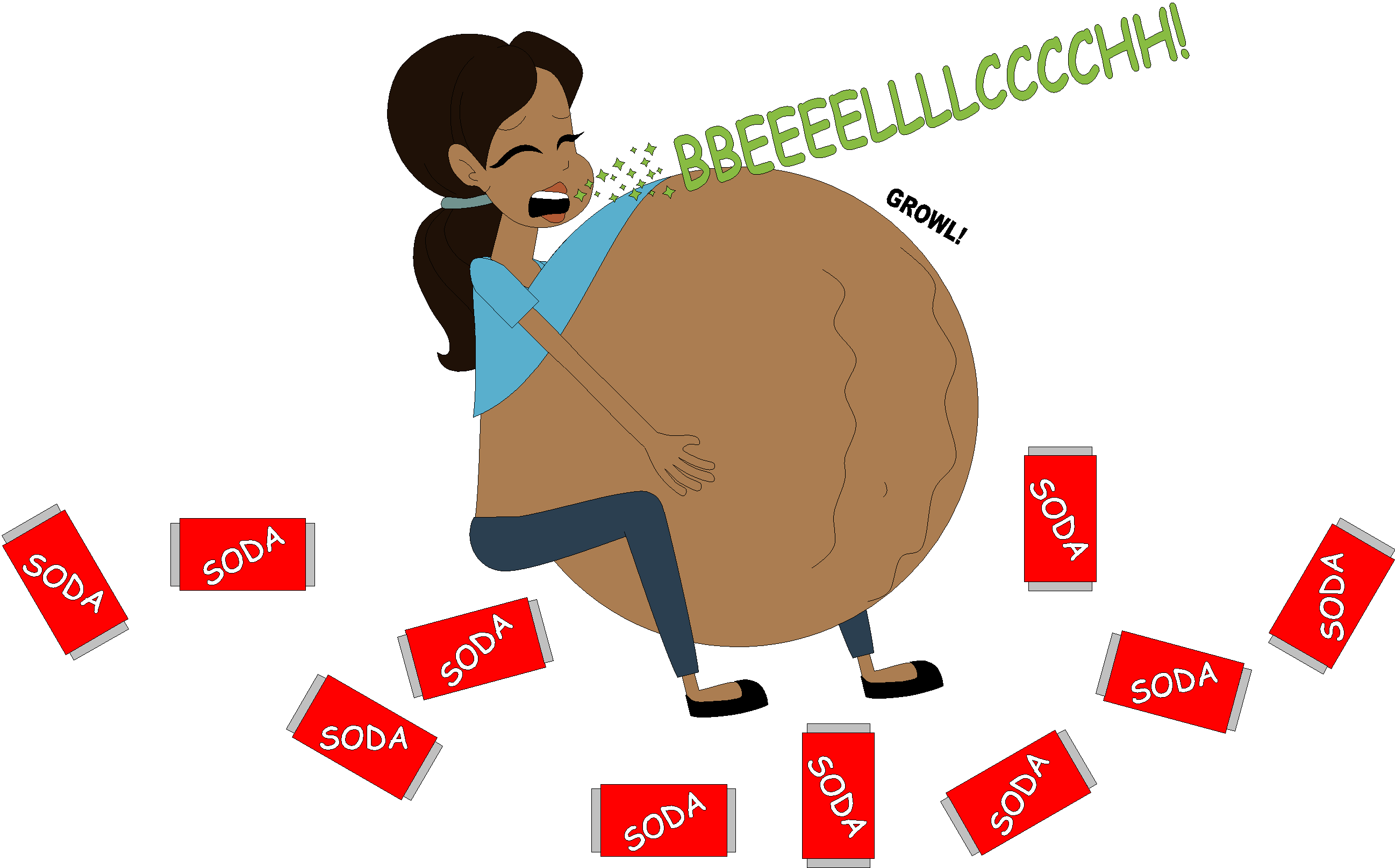 [request] Soda Inflated Leanne By Angry Signs - Aviva Corcovado Belly (2595x1615)