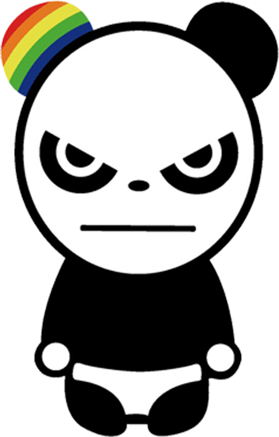 Giant Panda Hoodie T-shirt Bear Clothing - Hi Panda (2000x2500)