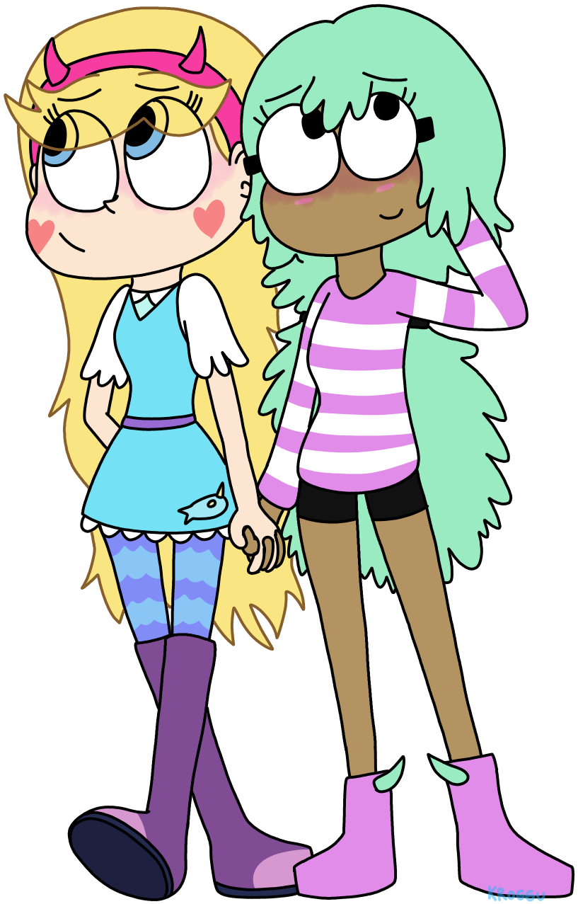 Fanwork Yall Heard Of Janstar And Starkie, Now Get - Svtfoe Star And Kelly (884x1406)