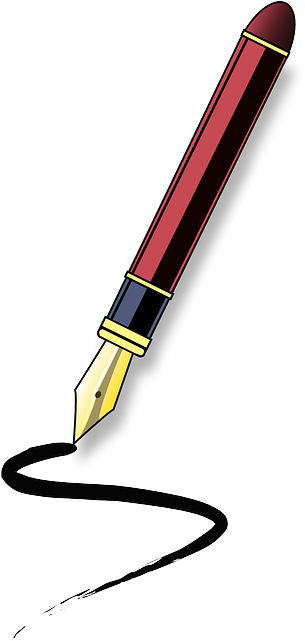 Filler Calligraphy, Office, School, Writing, Pen, Filler - Stylo Png (320x640)