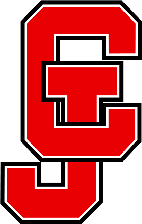 Interlocking Cj Logo Carl Junction High School Logo (581x900) Png