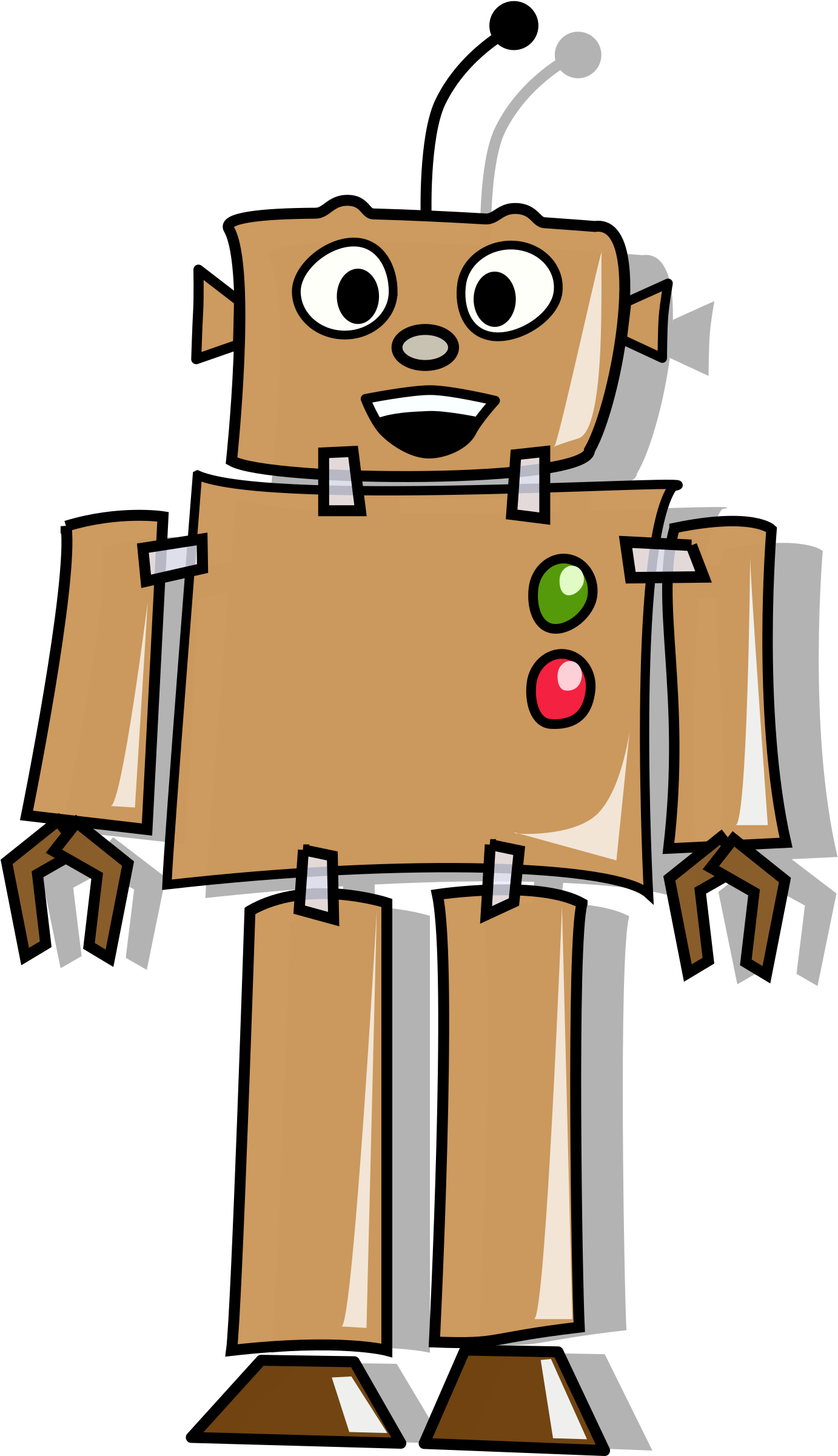 The Martin - Cartoon Robot (2400x2400)