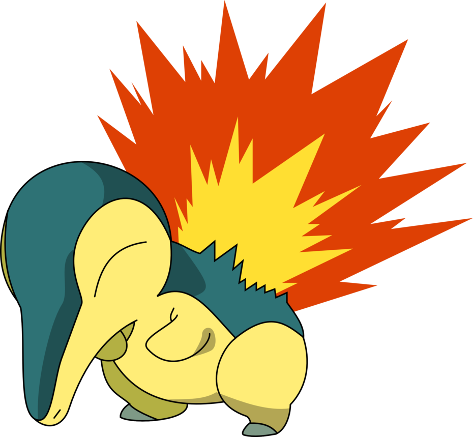 155 Cyndaquil By Pklucario - Pokemon Cyndaquil (930x859)