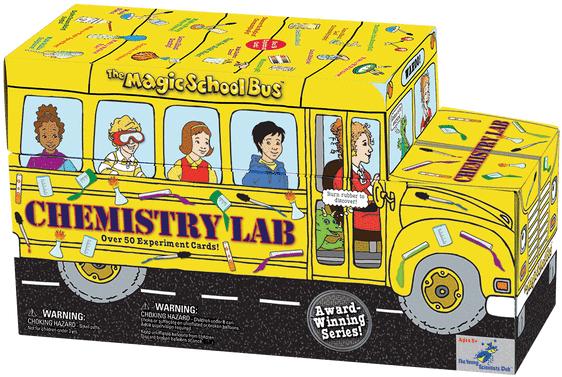 The Magic School Bus Microscope Lab - Magic School Bus Chemistry Lab (640x445)
