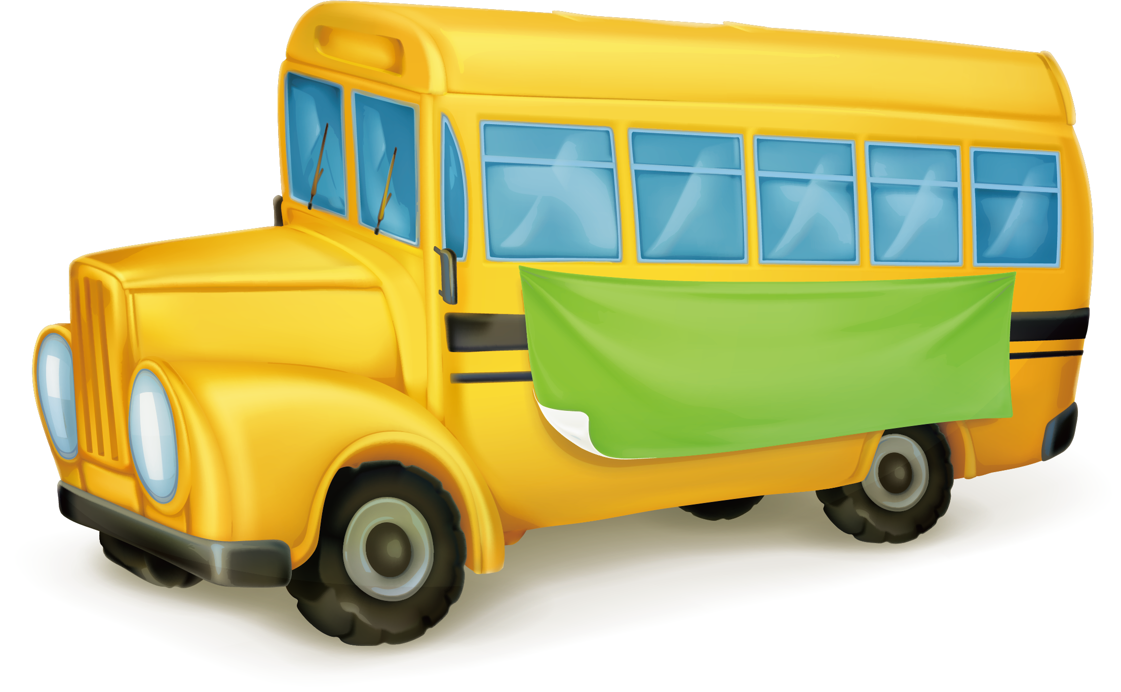 School Bus Royalty-free Illustration - Instituições De Ensino (2305x1445)