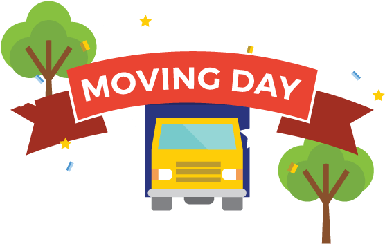 Moving Day - Clip Art (560x360)