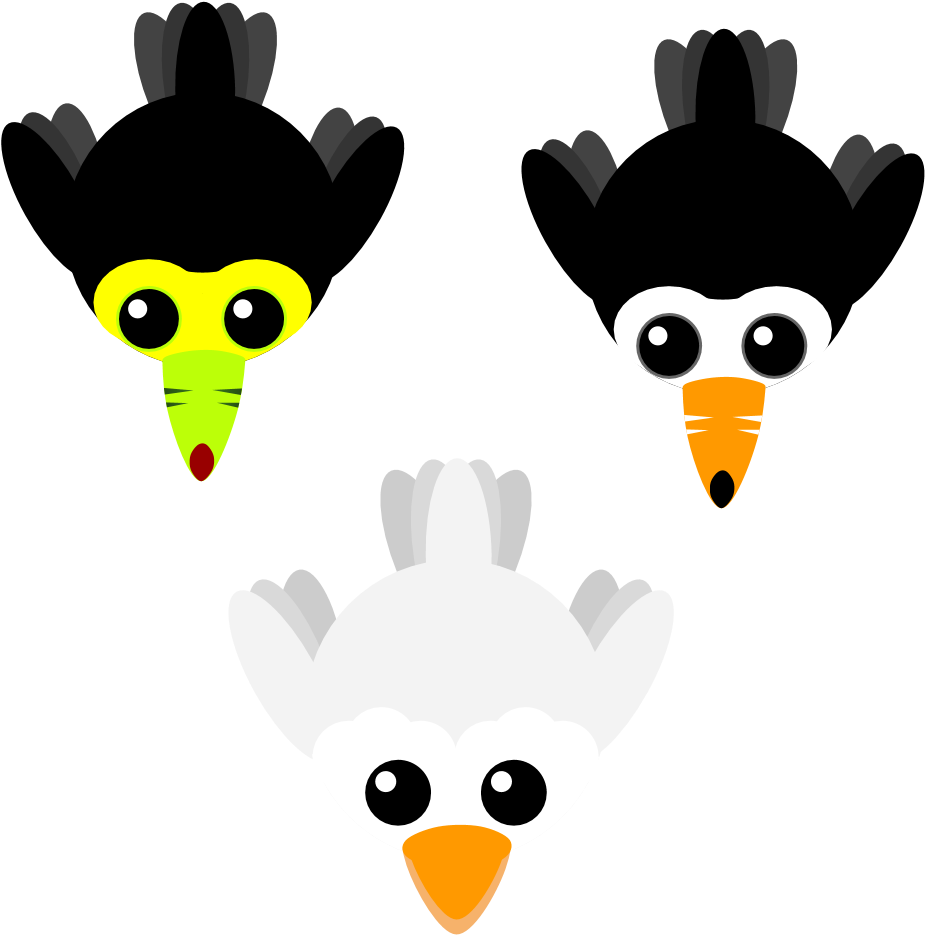 Io Bird Skins - Cartoon (960x960)