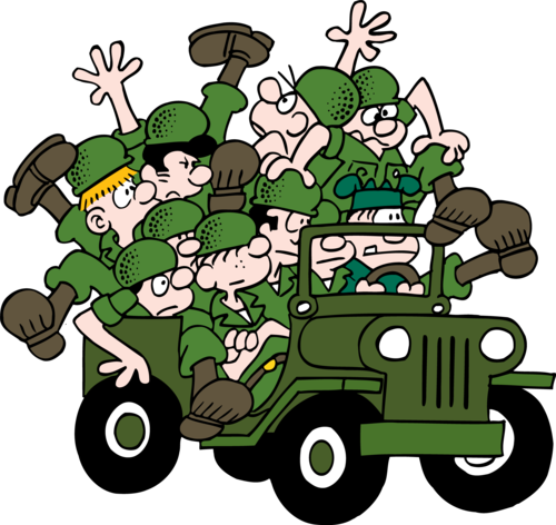 This Was My Fastest Friday Of The Year, But I Jacked - Press Pass Collectibles Mort Walker Beetle Bailey Comic (500x472)