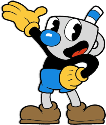 Mugman - Cuphead Mii Qr Code (420x420)