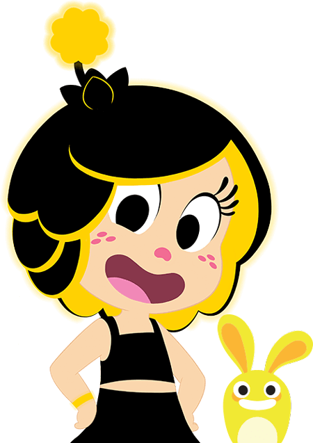 Hanazuki And Yellow Hemka - Hanazuki Full Of Treasures Hanazuki (450x637)