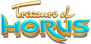Game Logo Treasures Of Horus - Treasure Of Horus Slot (544x234)