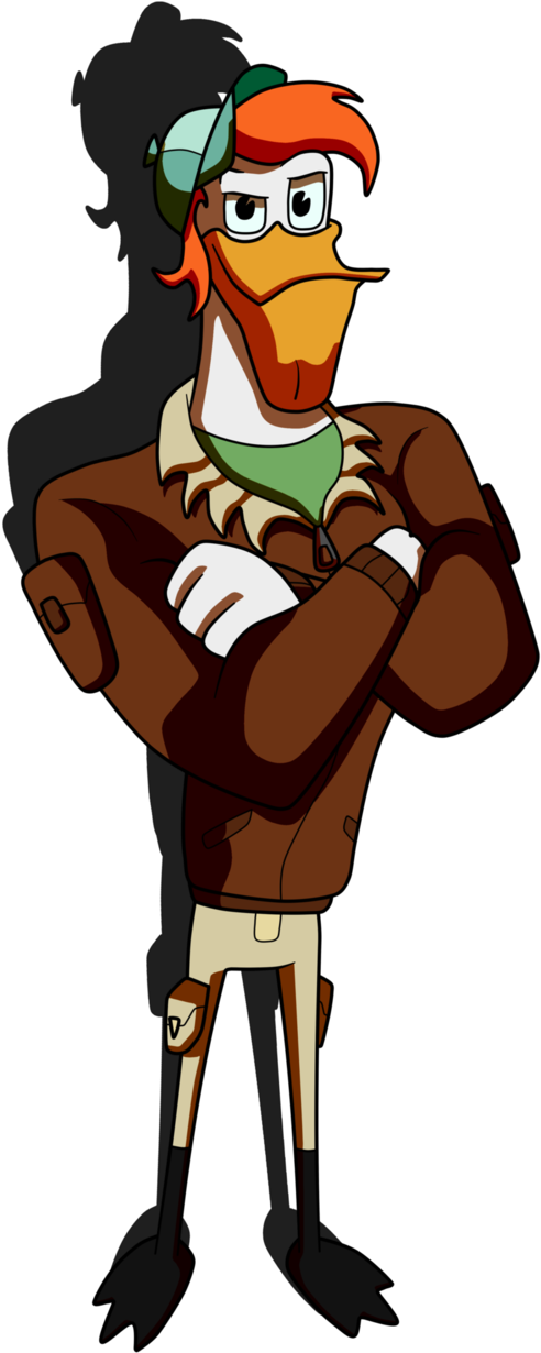 Launchpad Mcquack By Ophiel-sacramento - Cartoon (632x1264)