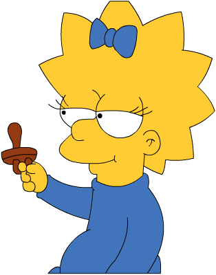 Volver - Maggie Simpson (314x400)