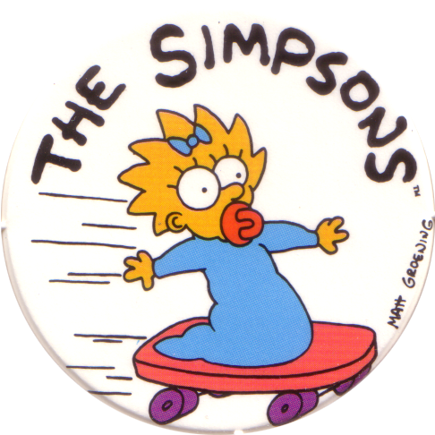 Simpsons 18 Maggie Simpson - Magge Simpson Transparent Background (500x500)