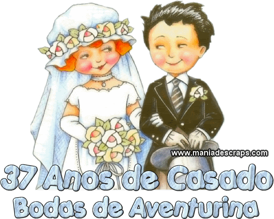 37 Anos De Casamento - Buon Anniversario Di Matrimonio (561x448)