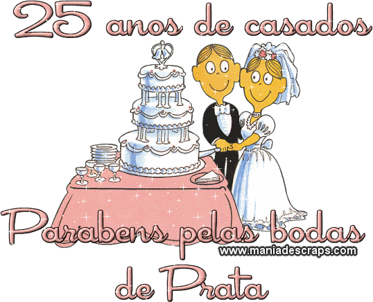 Bodas De Prata - 25 Anos De Casados Bodas (538x436)