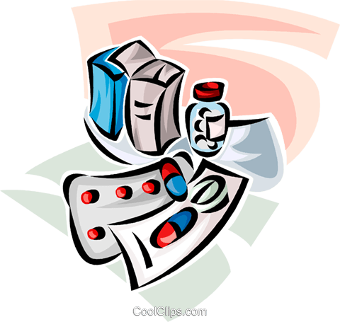 Prescription Medicine Royalty Free Vector Clip Art - Prescription Medicine Royalty Free Vector Clip Art (480x455)