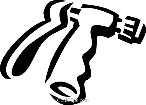 Watering Hose Nozzle Royalty Free Vector Clip Art Illustration - Watering Hose Nozzle Royalty Free Vector Clip Art Illustration (480x344)