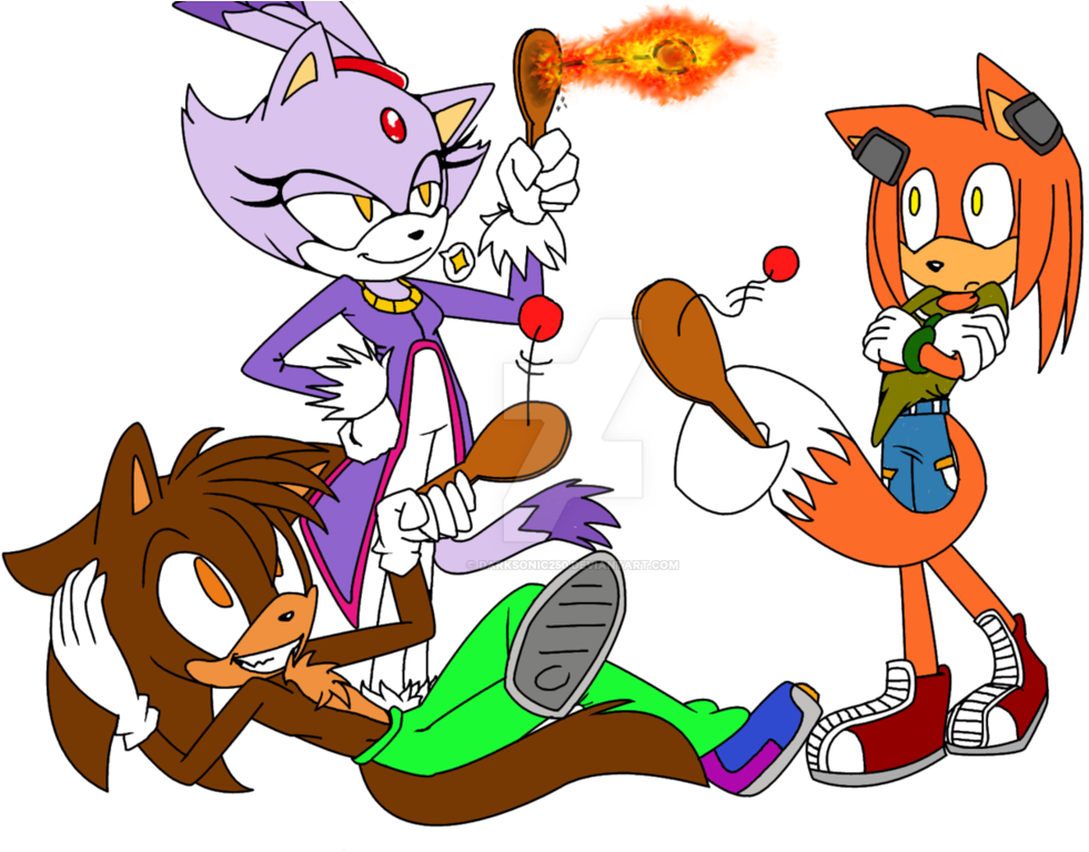 Paddle Ball Showoff Fun By Darksonic250 - Cartoon (1032x774)