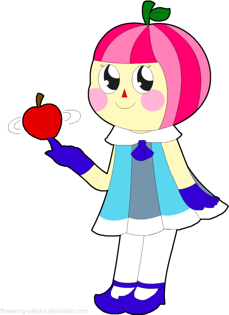 Precocious Apple Girl By Flowering-yaksha - Precocious Apple Girl By Flowering-yaksha (767x1041)