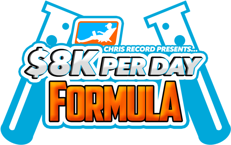 8k Perday Formula Logo - $8 K Per Day Formula (850x565)