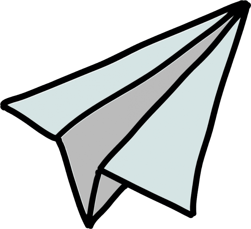 Free Png White Paper Plane Png Images Transparent - Paper Airplane Transparent Background (850x778)