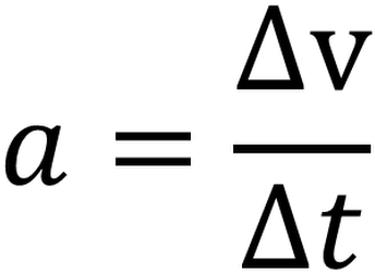 Photo - Symbol Equation For Acceleration (530x278)