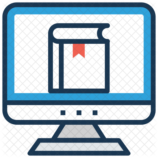 Online Books Icon - Video Tutorial Icon (512x512)