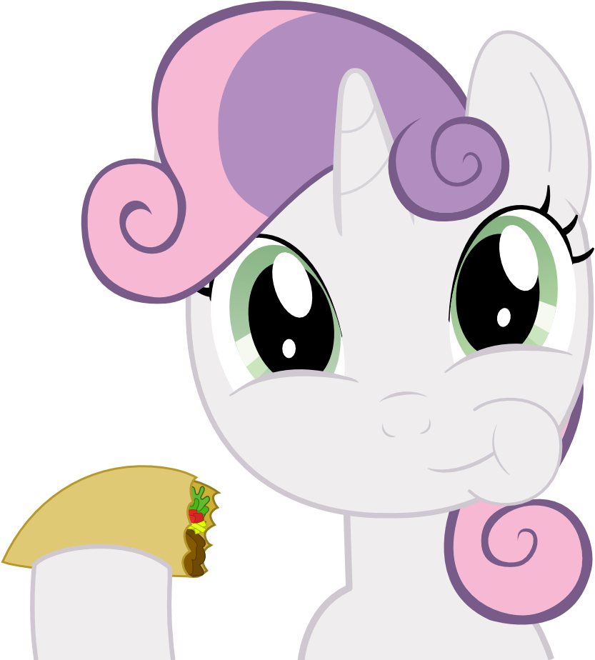 Bleutaco, Chewing, Eating, Ponies Eating Meat, Puffy - My Little Pony: Friendship Is Magic (1024x1024)