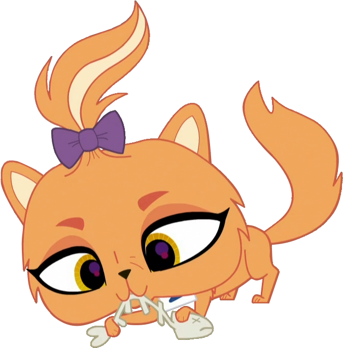 Lps Chewing Fluffy Vector By Emilynevla - Chewing (752x782)