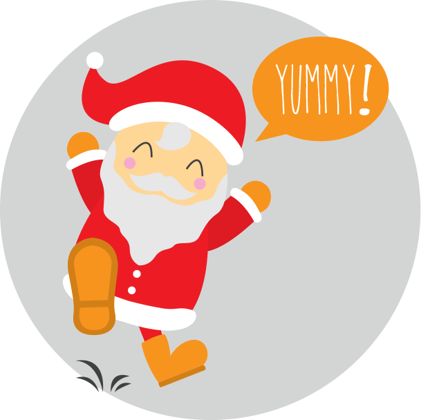 Christmas Survival Box - Cartoon (609x608)