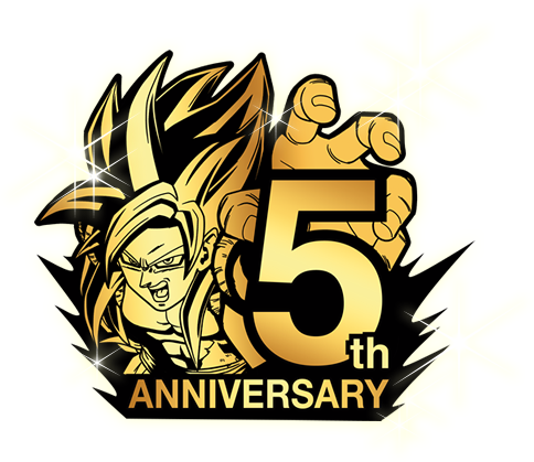 Logo 5th Anniversary - Dragon Ball Heroes Logo (484x419)