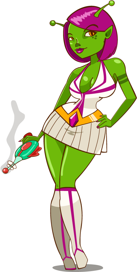 She Thought This Was Awesome And Really Went Beyond - Cartoon (502x1000)