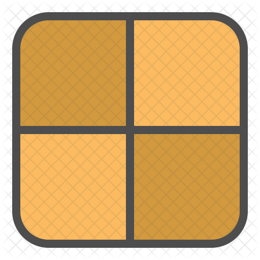 Checkerboard Cookie Icon - Cookie (512x512)