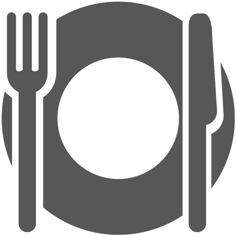 Dinner Plate Clipart Transparent - Icono Plato Png (512x512)