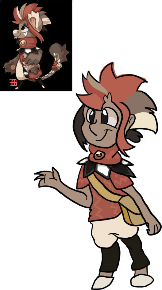 Echidna Bagbean Human Form Concept 1 By Gingerstars - Cartoon (750x1066)