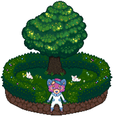 Wish Tree By Engare - Cartoon (400x400)