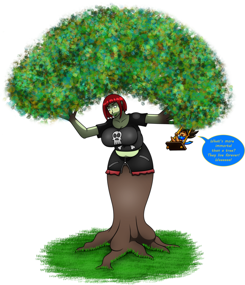 Ivorii Grants Wishes - Tree (826x966)