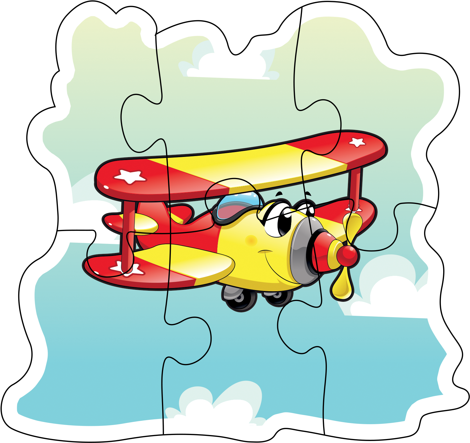 Adesivo De Parede - Meios De Transporte - 224in-p (2362x2362)