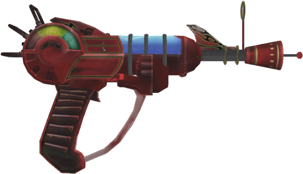 Drawn Gun Cod Gun - Black Ops Ray Gun (640x365)