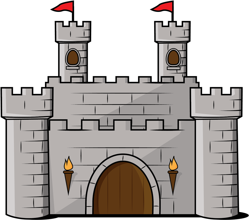 Free Cartoon Castle Clip Art U0026middot Castle11 - Castle Clipart (1000x864)